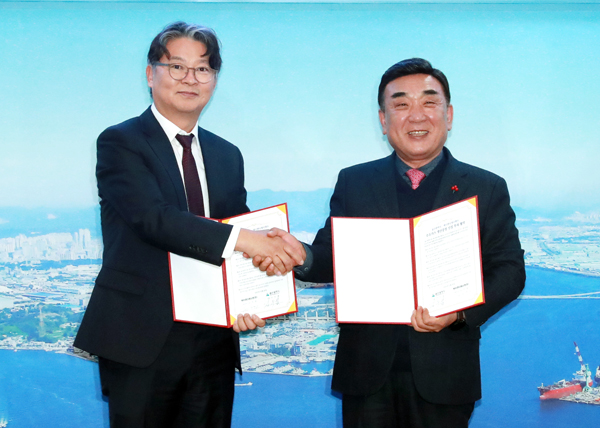 울산시와 케이앤디에너젠이 2185억 원 규모의 수소가스 생산공장 업무협약을 26일 체결했다. 